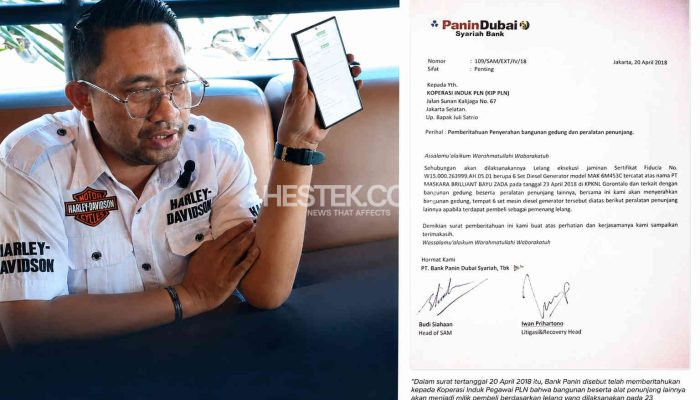 Tanggapi Penyidik, Ridwan Abdul Beberkan Surat Bank Panin Soal Lelang Aset Eks PLTD Isimu