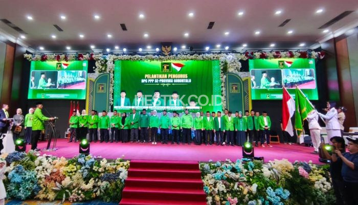 PPP Panaskan Mesin Politik, Enam DPC se-Provinsi Gorontalo Resmi Dilantik