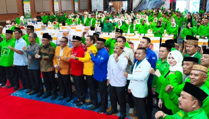 Ramdan Liputo Hadiri Pelantikan Pengurus PPP, Tegaskan Silaturahmi Antarpartai Kunci Membangun Gorontalo