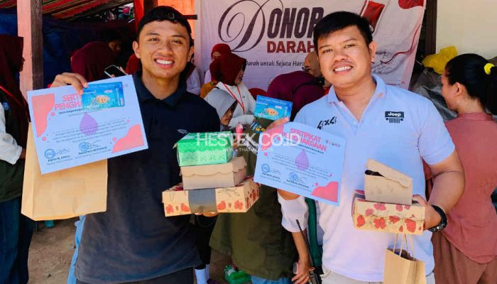 Aksi Sosial Karang Taruna Modelidu dan KKD UMGO Hasilkan 19 Kantong Darah