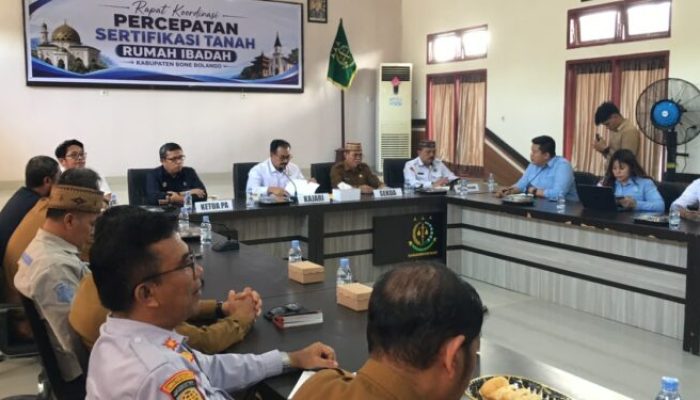 66 Tanah Rumah Ibadah Bone Bolango Belum Bersertifikat