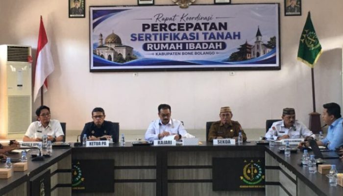 173 Tanah Wakaf Bone Bolango Dipetakan, 145 Siap Disertifikasi