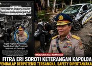 Fitra Eri Komentari Keterangan Kapolda Sulut Soal Pembalap Drag Race Kotamobagu Berpotensi Tersangka