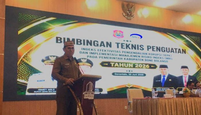 Pemkab Bone Bolango Perkuat Pengendalian Korupsi dan Manajemen Risiko