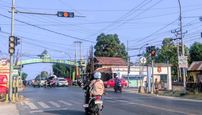 Traffic Light Simpang Limboto Mati Sepekan, Akses Menuju RS Bhayangkara Terganggu