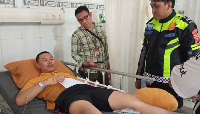 Wartawan MIMOZA TV Kecelakaan, Pengendara Scoopy Masih Dicari Polisi