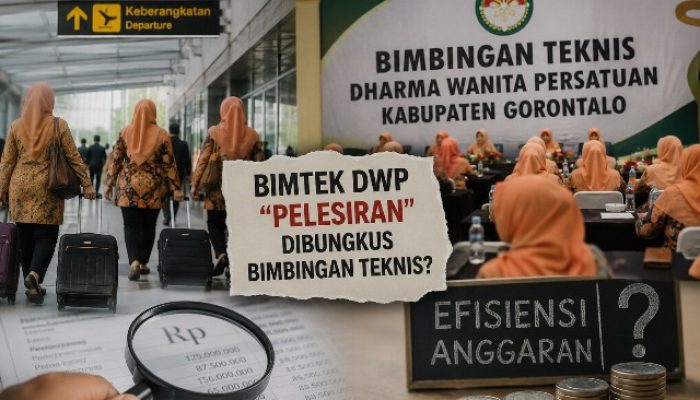 Bimtek DWP Kab. Gorontalo Jadi Bulan-Bulanan Kritik, “Pelesiran” Dibungkus Bimbingan Teknis?