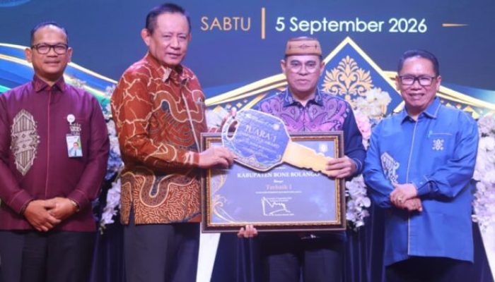 Bone Bolango Terbaik I Jamsostek Awards 2026, Perluas Perlindungan Pekerja Informal