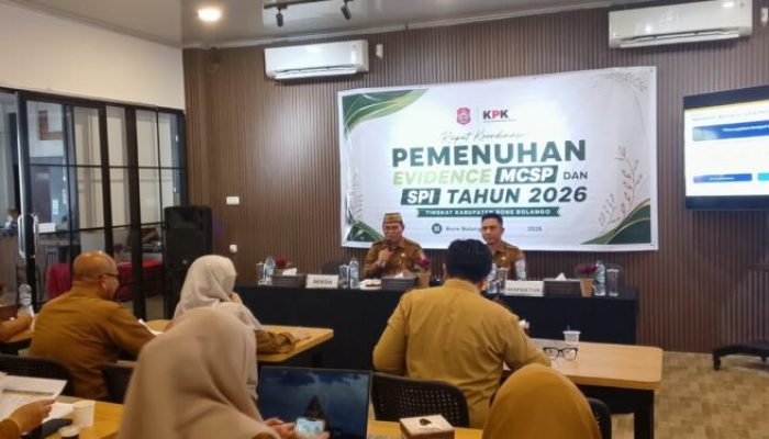 Nilai MCSP Bone Bolango Turun ke 50-an, Sekda: Ini Warning KPK
