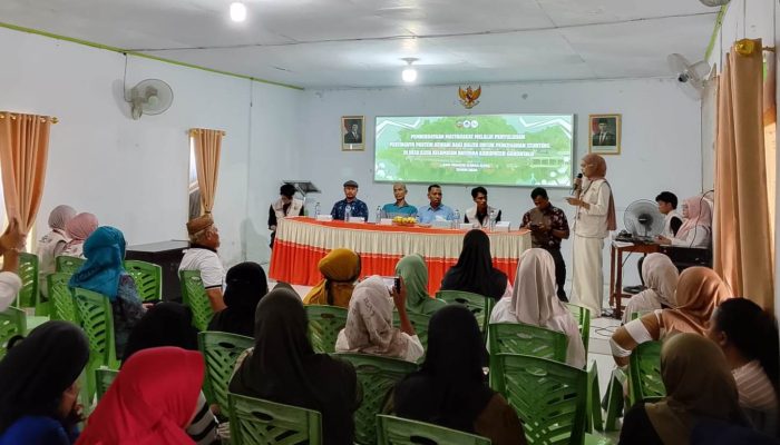 Tekan Resiko Stunting, Mahasiswa KKN-T UNG di Desa Iluta Edukasi Ibu Balita soal Protein Hewani