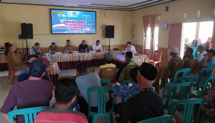 Penyuluhan Hukum di Dulamayo Barat Bahas Pidana hingga Sengketa Tanah