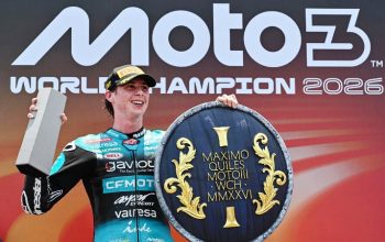 Klasemen Moto3 2026 di Mandalika, Maximo Quiles Juara Dunia, Veda Ega Naik ke Posisi 7