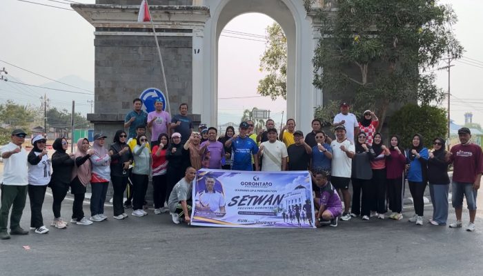 Jelang GHM 2026, 60 Pegawai Setwan Deprov Gorontalo Mulai Persiapan Fisik
