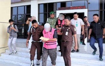 Kejari Gorontalo Utara Tahan Tiga Tersangka Korupsi Masjid Blok Plan, Kerugian Negara Rp2,41 Miliar