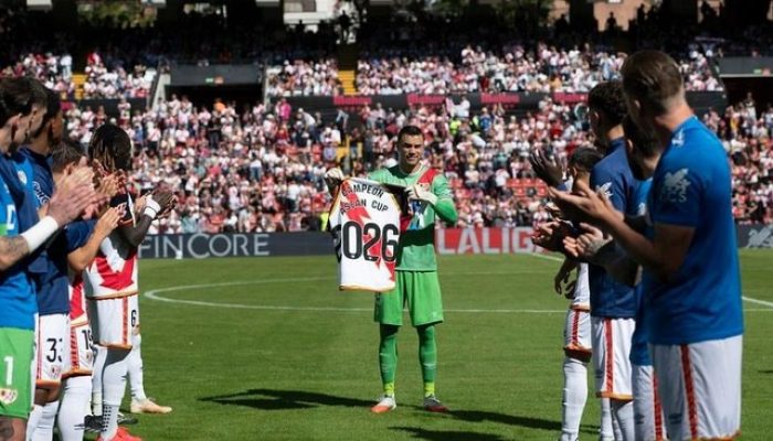 Bawa Indonesia Juara ASEAN Cup 2026, Emil Audero Dapat ‘Guard of Honour’ dari Rayo Vallecano